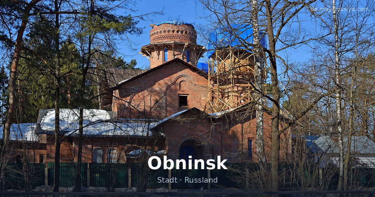 Obninsk – Stadt · Russland