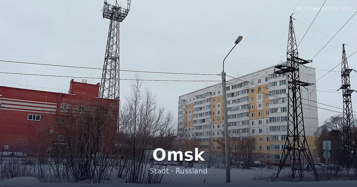Omsk – Stadt · Russland