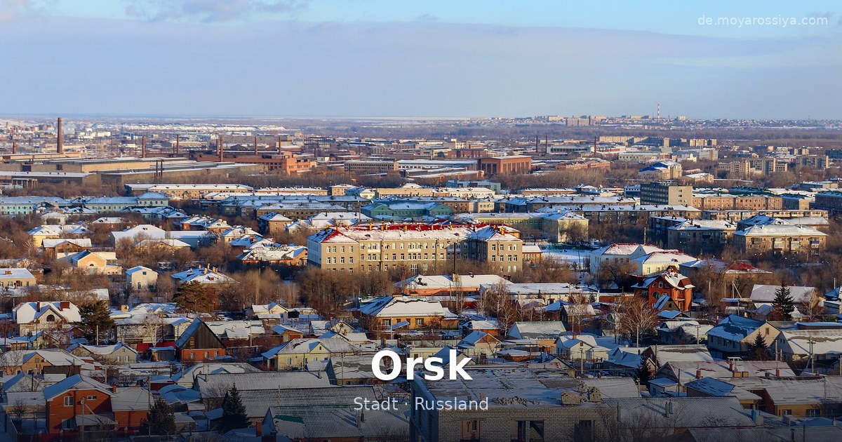 Orsk – Stadt · Russland