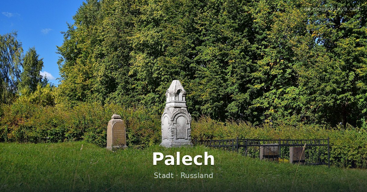 Palech – Stadt · Russland