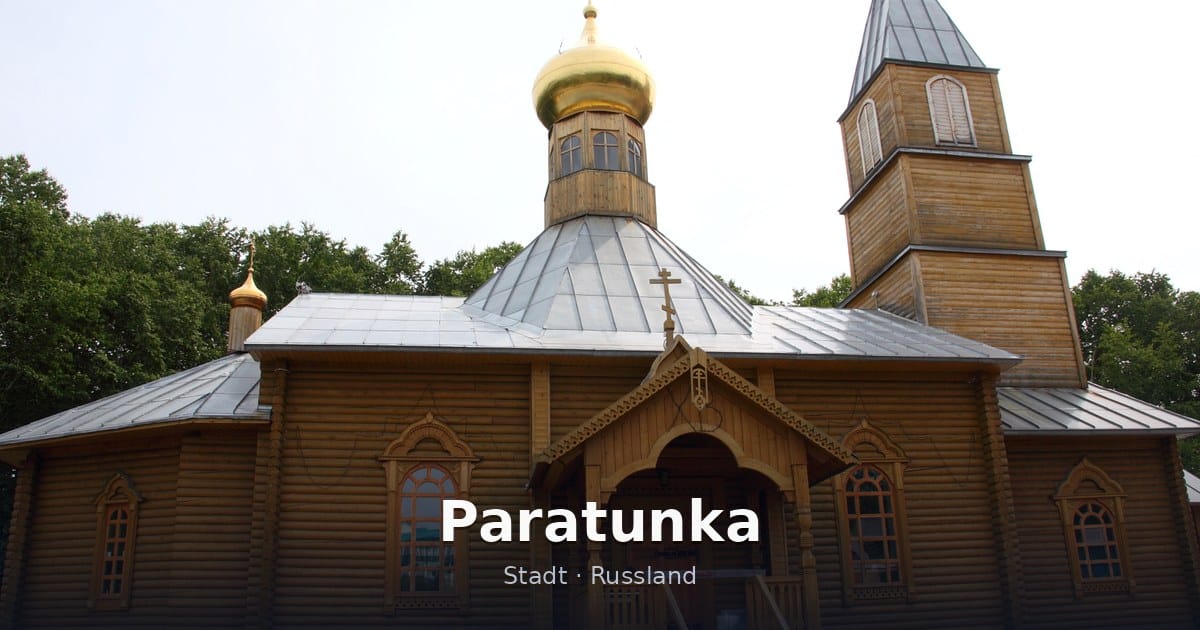 Paratunka – Stadt · Russland