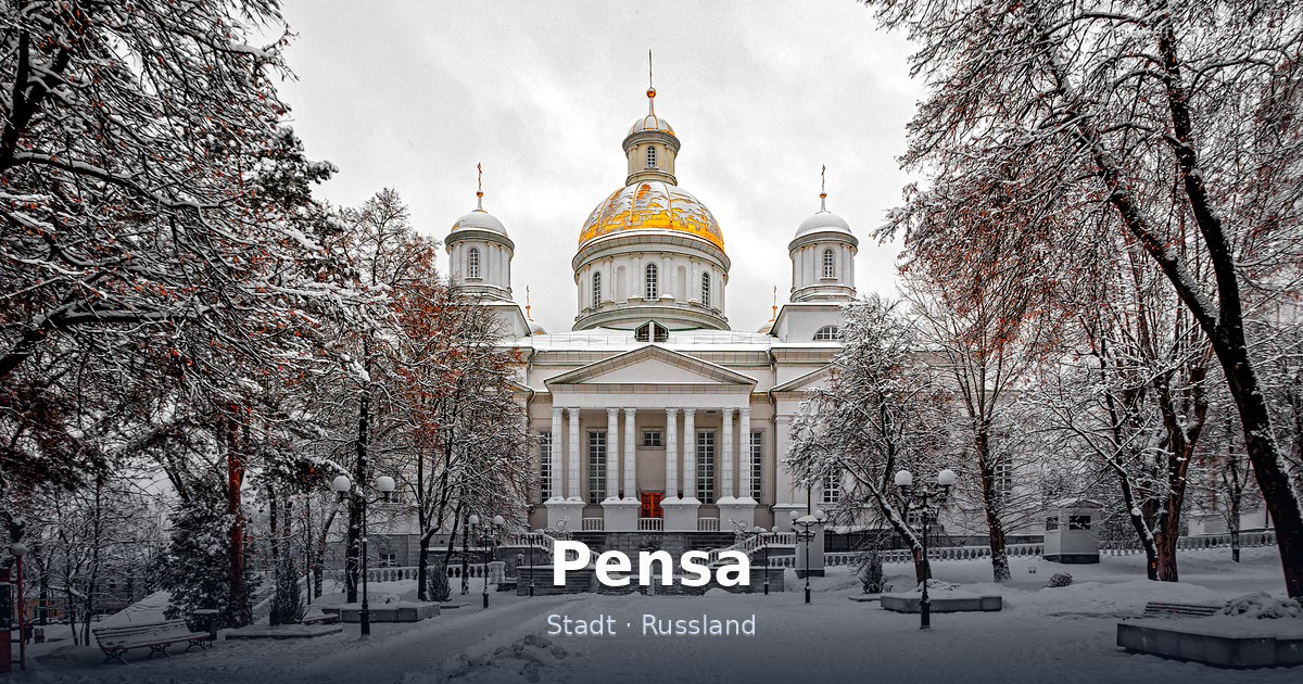 Pensa – Stadt · Russland
