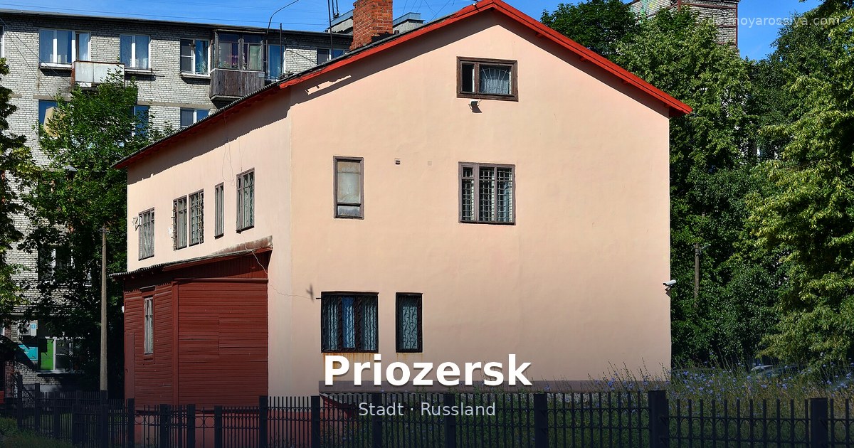 Priozersk – Stadt · Russland