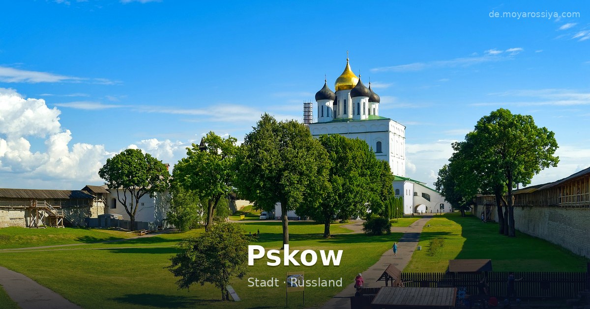 Pskow – Stadt · Russland