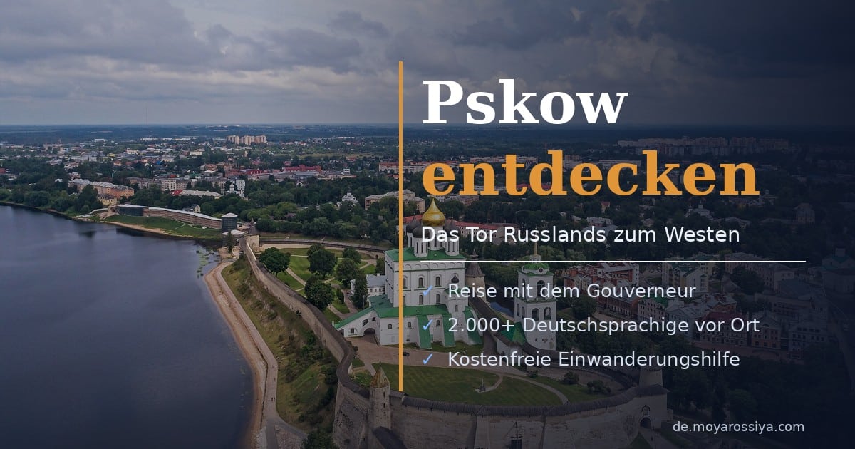 Pskow entdecken – Reise mit dem Gouverneur