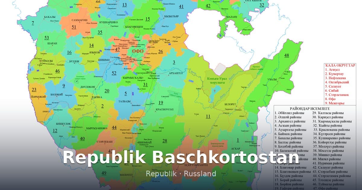 Republik Baschkortostan – Republik · Russland