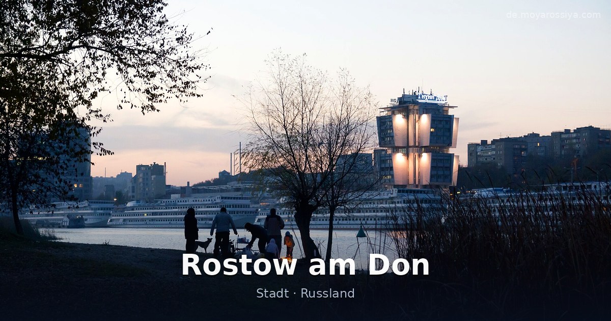 Rostow am Don – Stadt · Russland