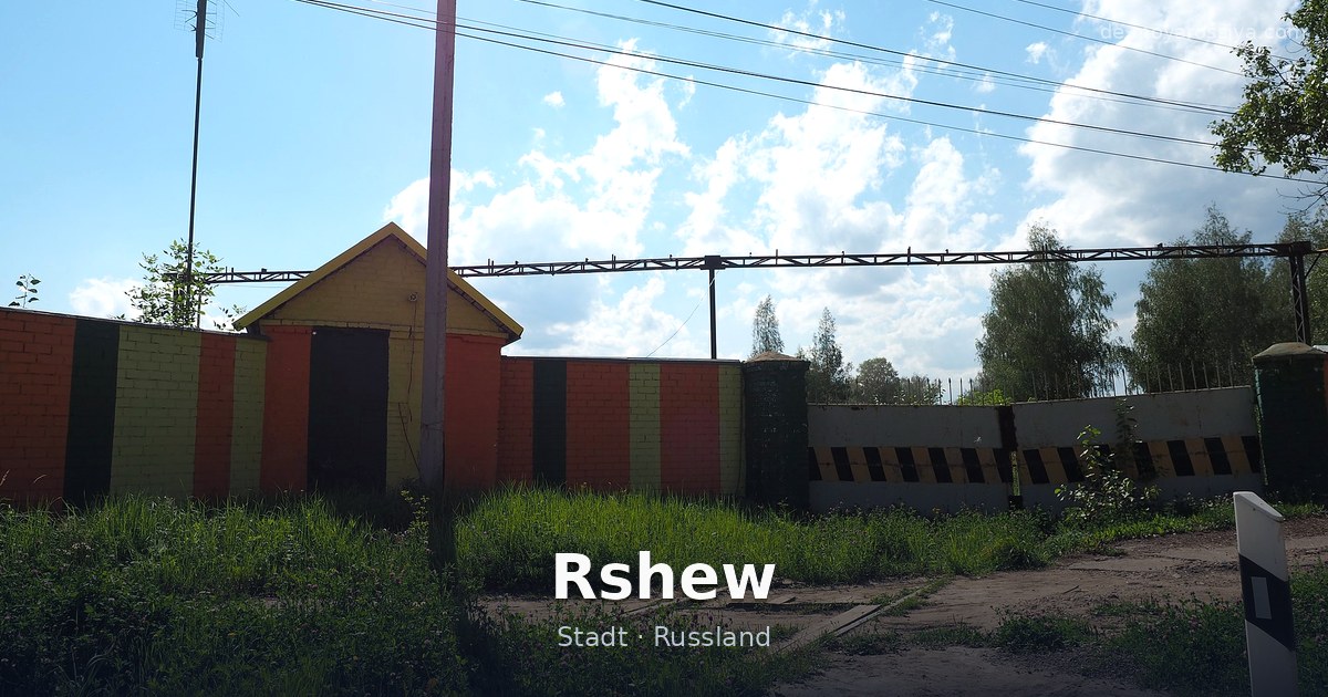 Rshew – Stadt · Russland
