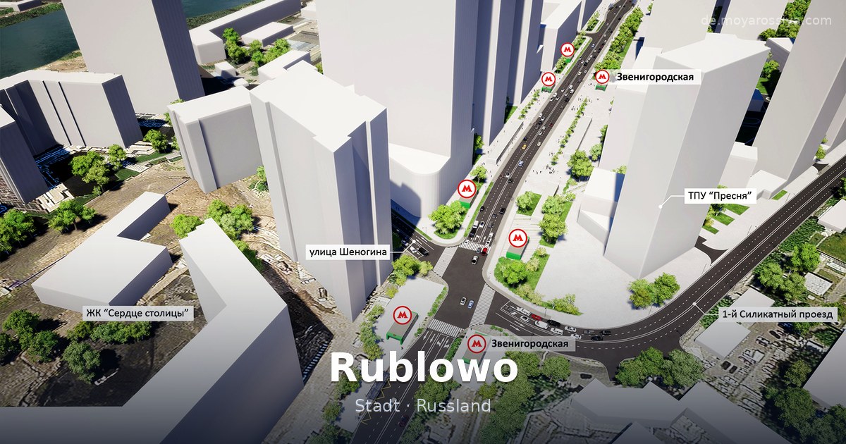 Rublowo – Stadt · Russland