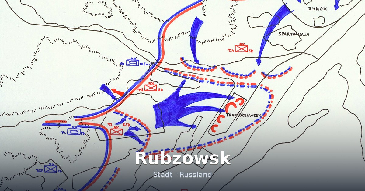 Rubzowsk – Stadt · Russland