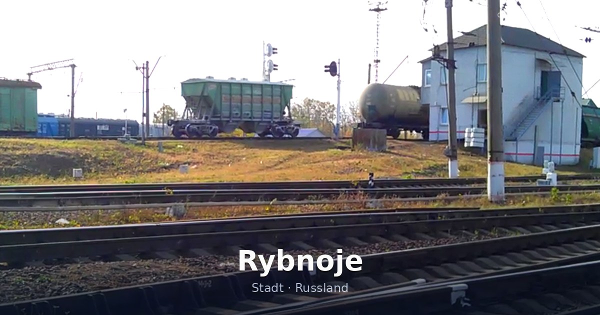 Rybnoje – Stadt · Russland