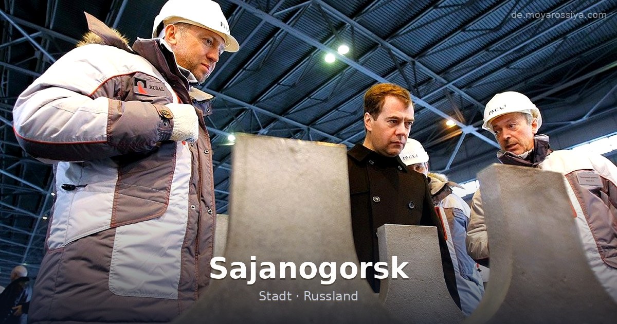 Sajanogorsk – Stadt · Russland