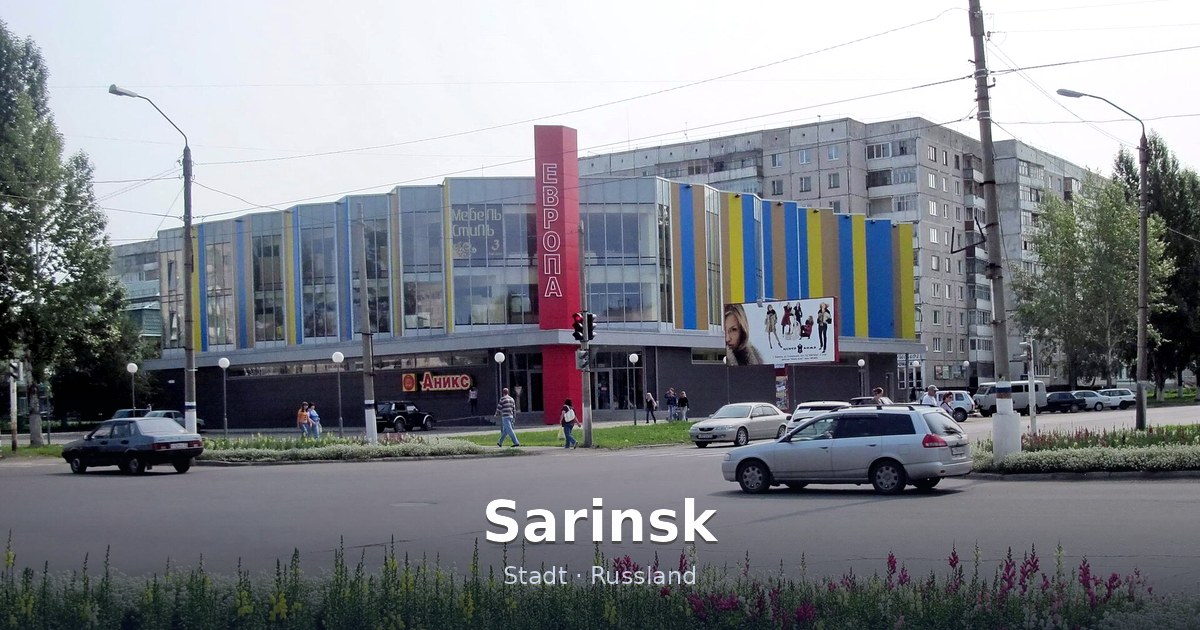 Sarinsk – Stadt · Russland