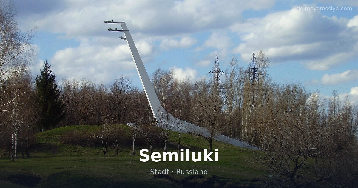Semiluki – Stadt · Russland