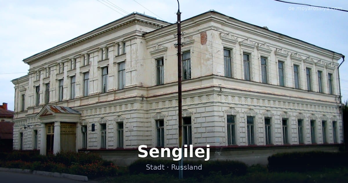 Sengilej – Stadt · Russland