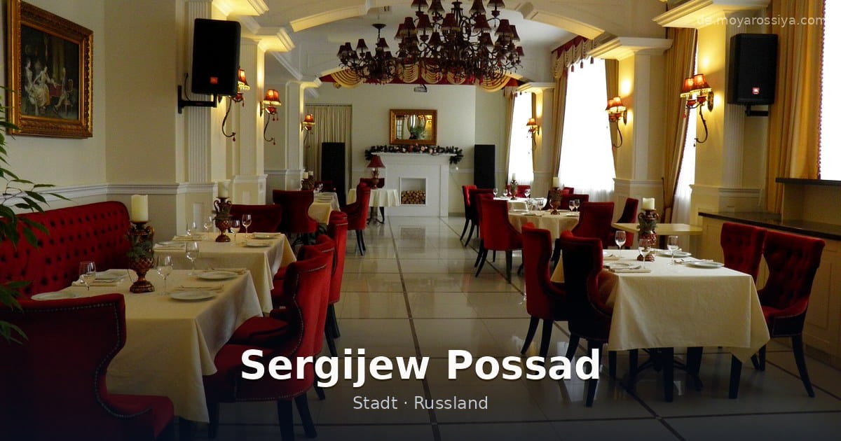 Sergijew Possad – Stadt · Russland