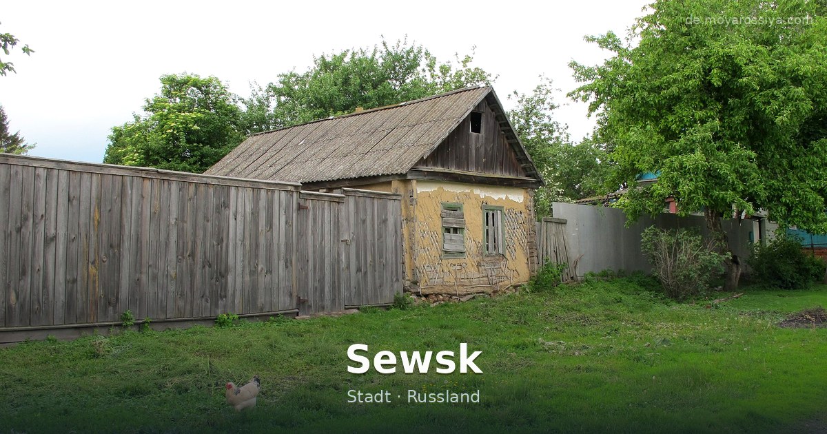 Sewsk – Stadt · Russland