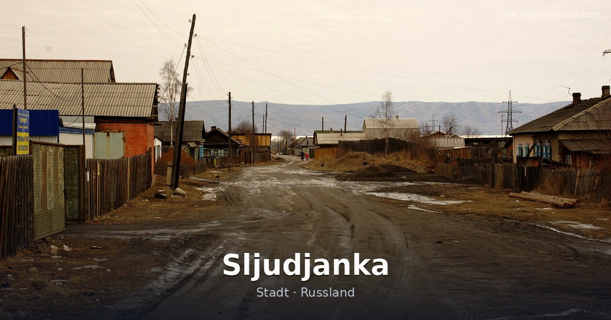 Sljudjanka – Stadt · Russland