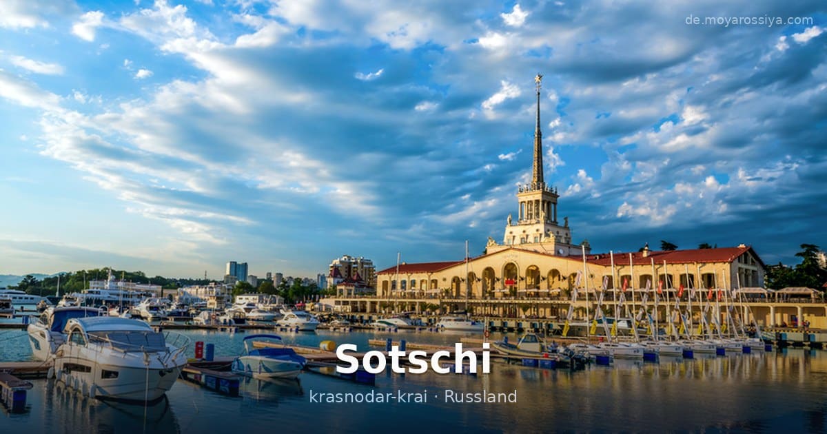 Sotchi Hafen