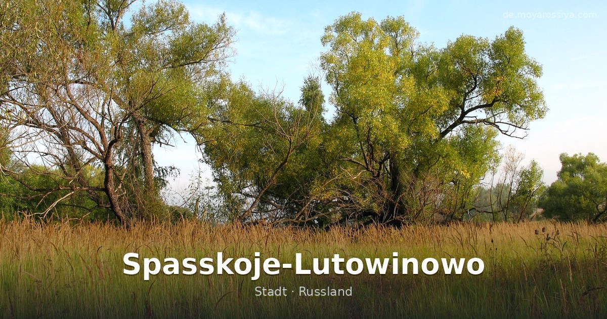 Spasskoje-Lutowinowo – Stadt · Russland