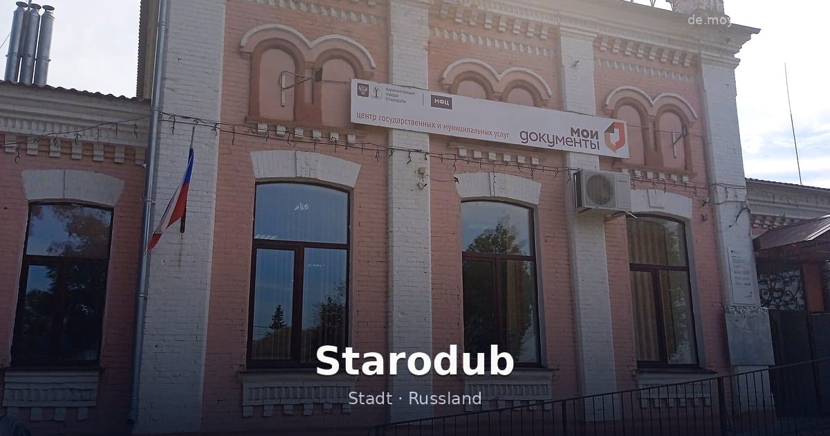 Starodub – Stadt · Russland