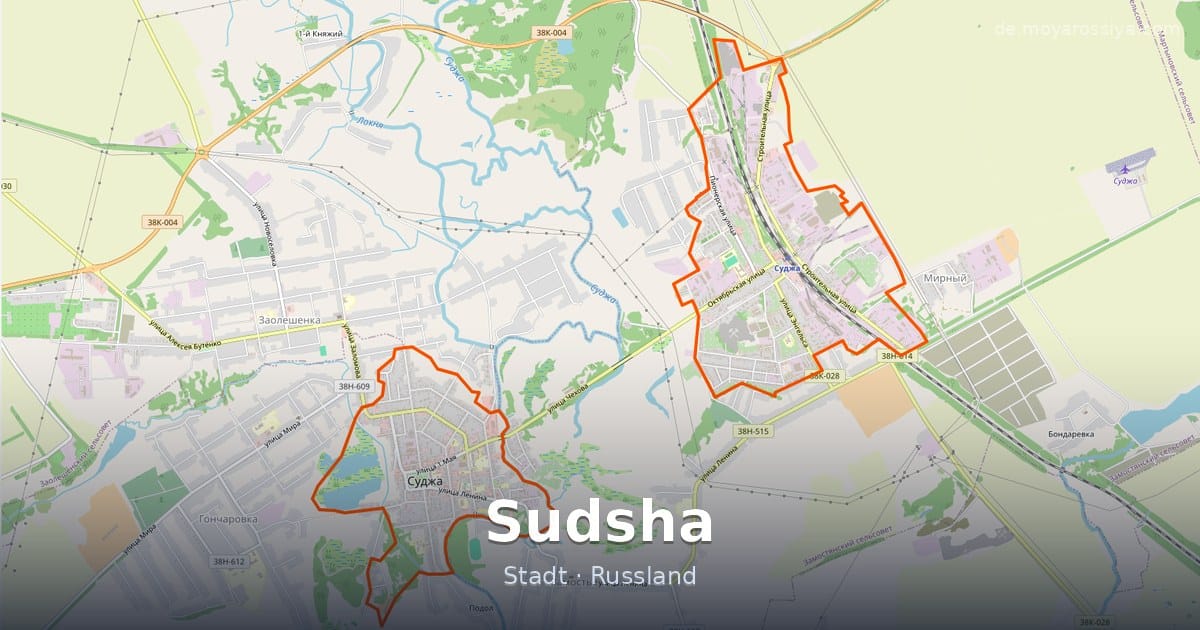 Sudsha – Stadt · Russland