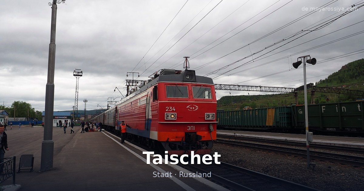 Taischet – Stadt · Russland