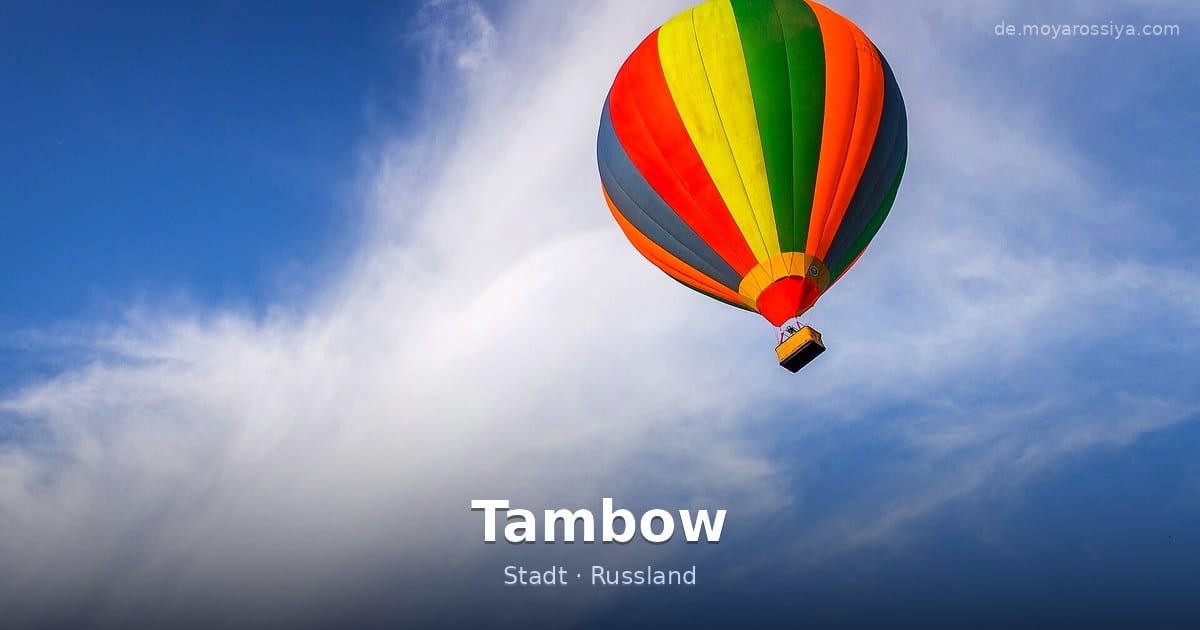 Tambow – Stadt · Russland