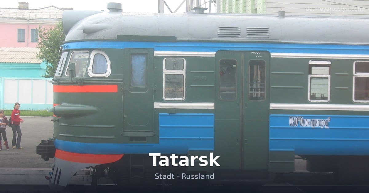 Tatarsk – Stadt · Russland