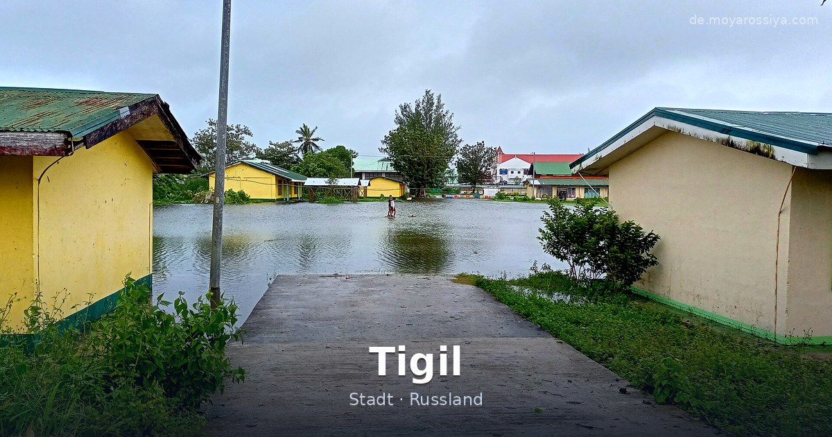 Tigil – Stadt · Russland