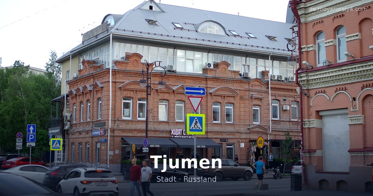 Tjumen – Stadt · Russland