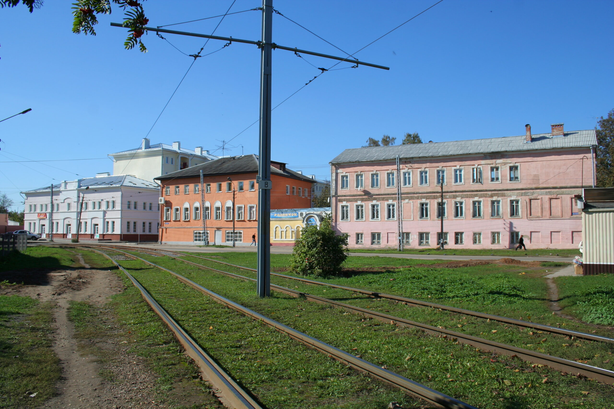 Historische Strassenbahn in Kolomna
