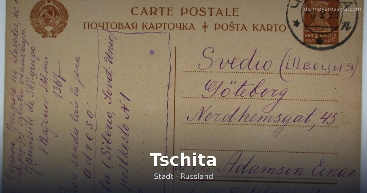 Tschita – Stadt · Russland