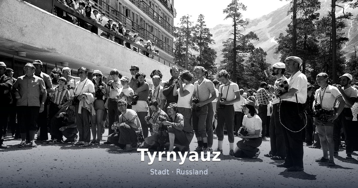 Tyrnyauz – Stadt · Russland