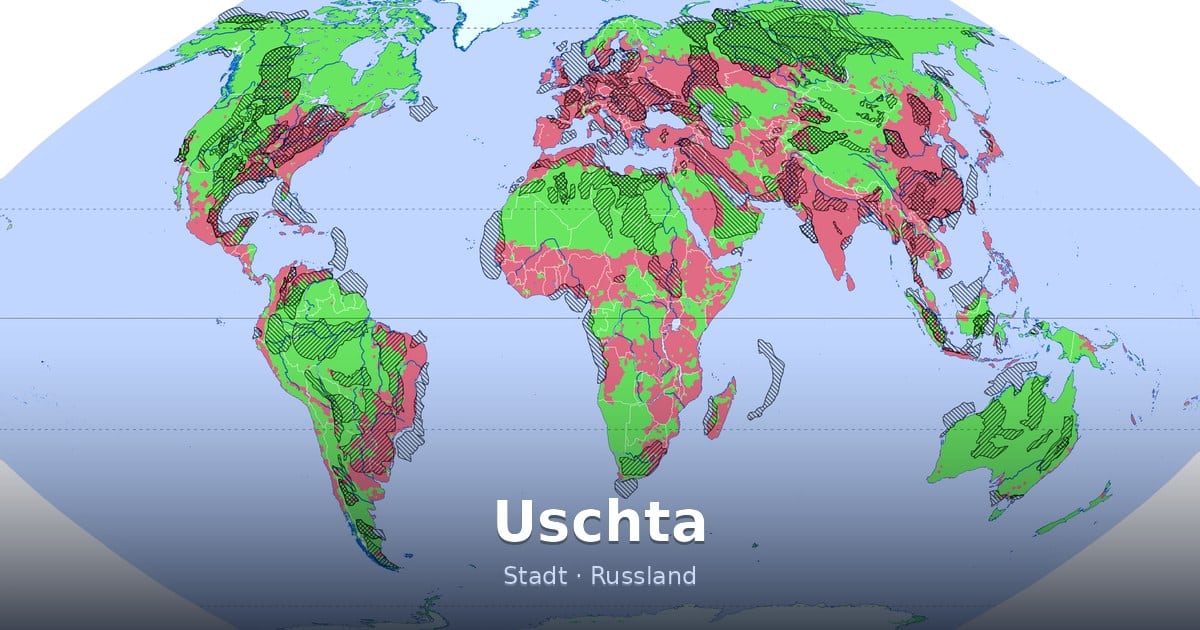 Uschta – Stadt · Russland