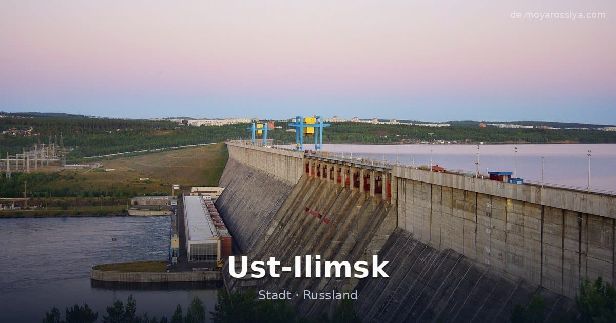 Ust-Ilimsk – Stadt · Russland