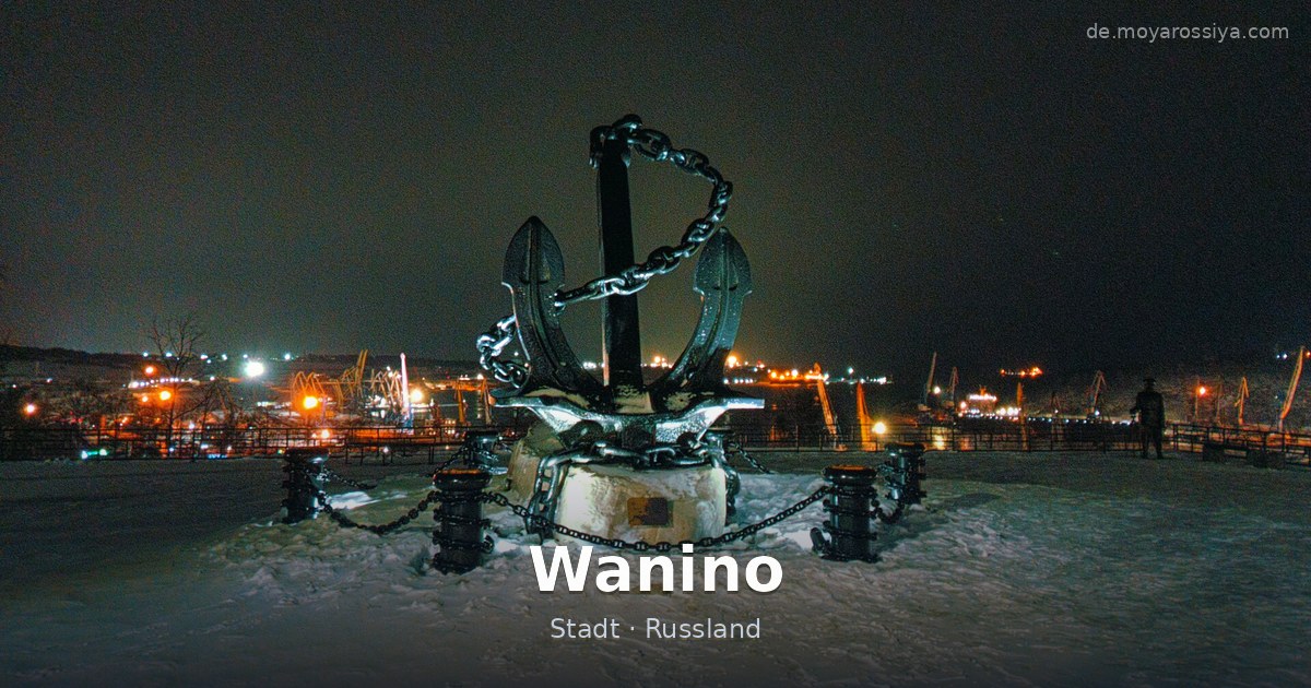 Wanino – Stadt · Russland