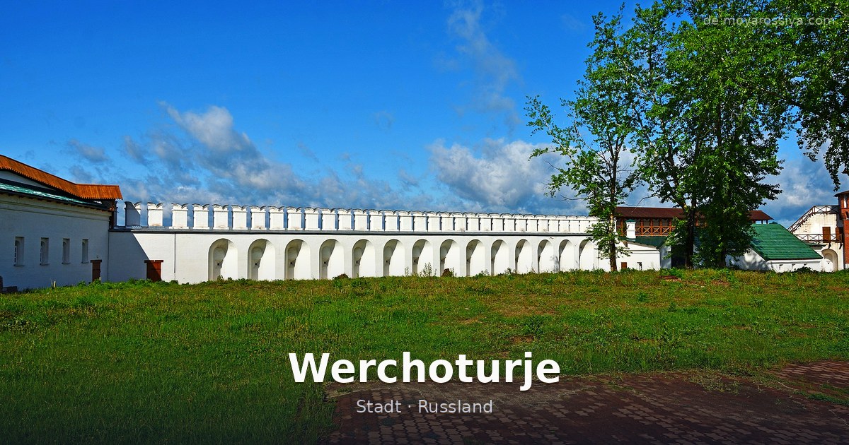 Werchoturje – Stadt · Russland