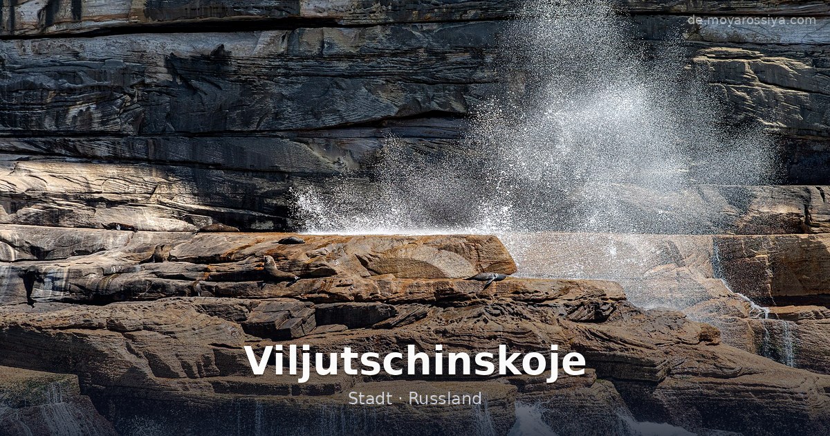 Viljutschinskoje – Stadt · Russland