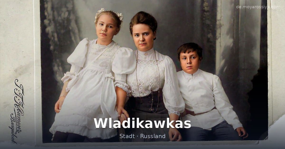 Wladikawkas – Stadt · Russland