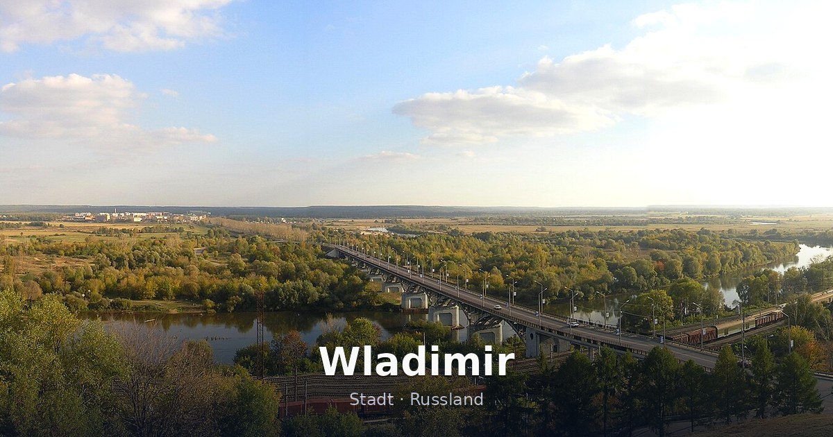 Wladimir – Stadt · Russland