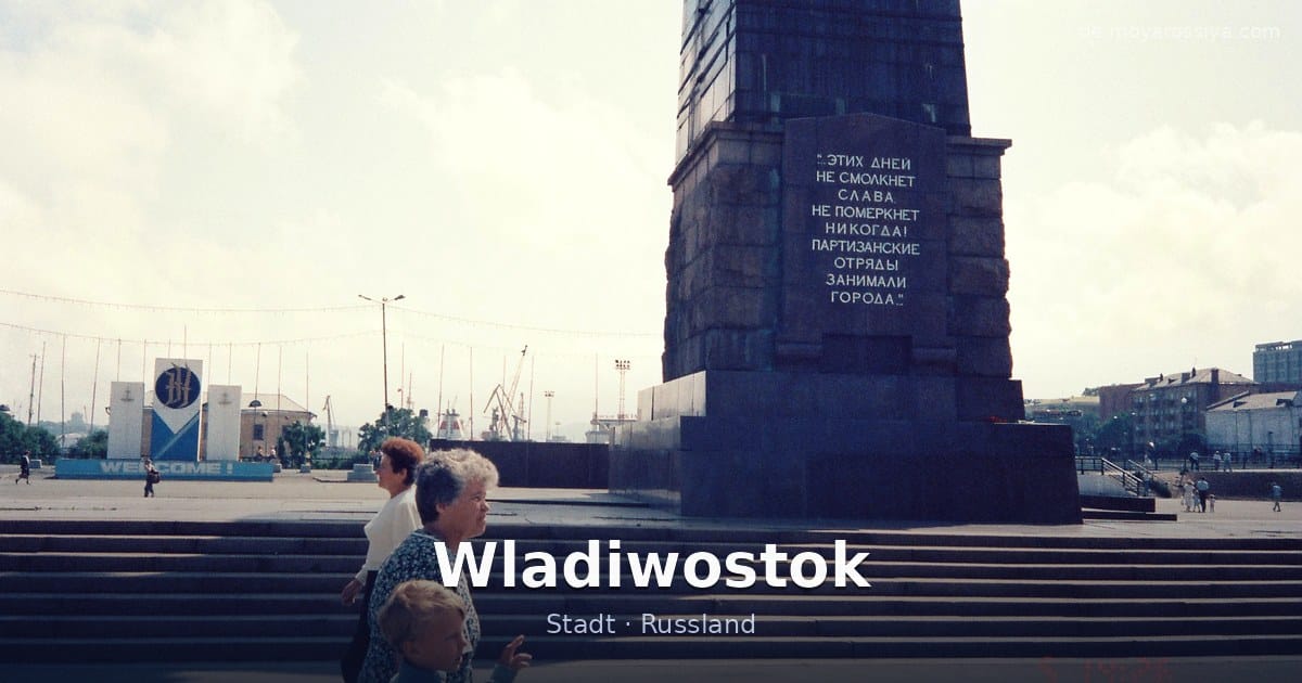 Wladiwostok – Stadt · Russland