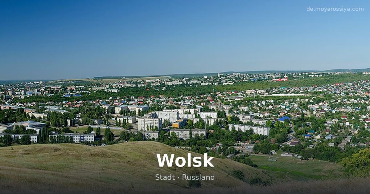 Wolsk – Stadt · Russland