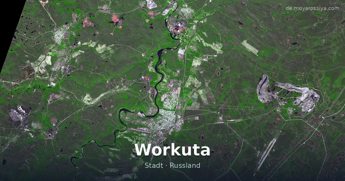 Workuta – Stadt · Russland