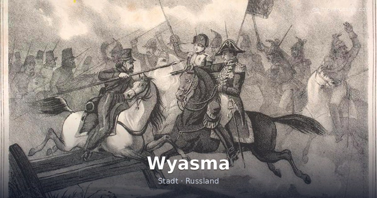 Wyasma – Stadt · Russland