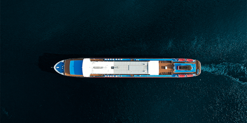 MS Konstantin Korotkow in Fahrt