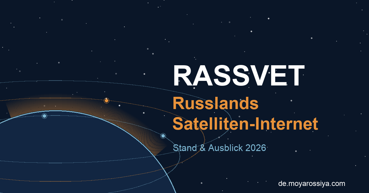 Satelliten der Rassvet-Konstellation umkreisen die Erde – Russlands Satelliten-Internet von Bjuro 1440