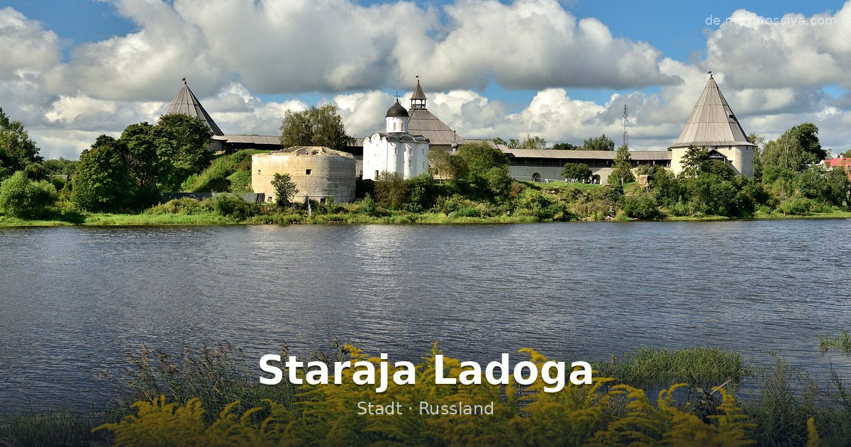 Staraja Ladoga – Stadt · Russland