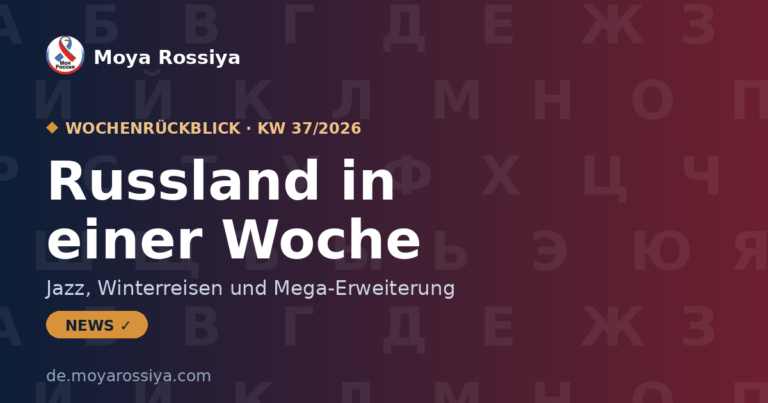 Russland in einer Woche – KW 37/2026 | Moya Rossiya