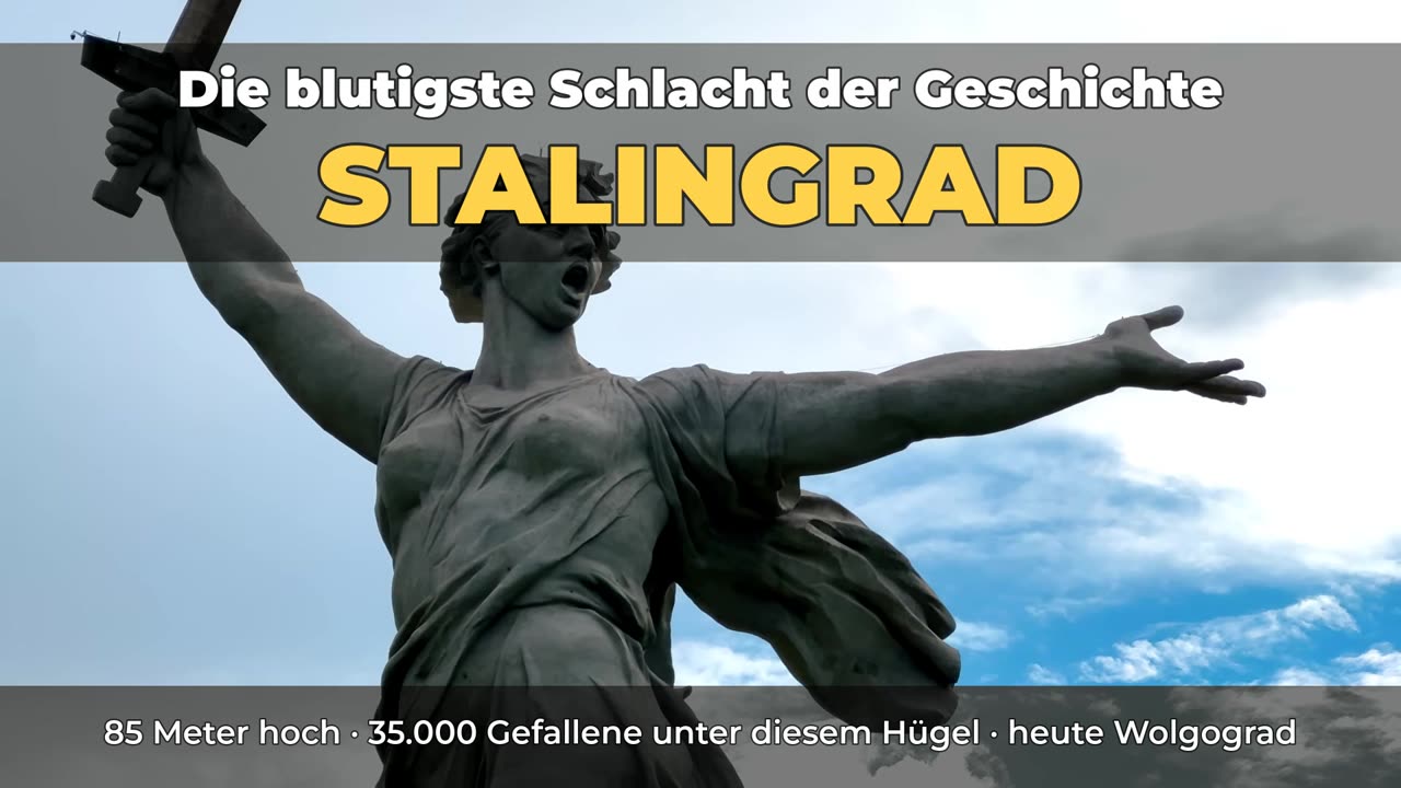 Die Statue „Die Heimat ruft“ auf dem Mamajew-Kurgan in Wolgograd – Videoporträt der Stadt, die früher Stalingrad hieß